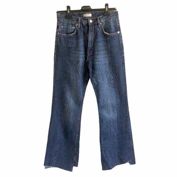 Zara Denim - ZARA Premium Denim High Rise Wide Leg Jeans 6